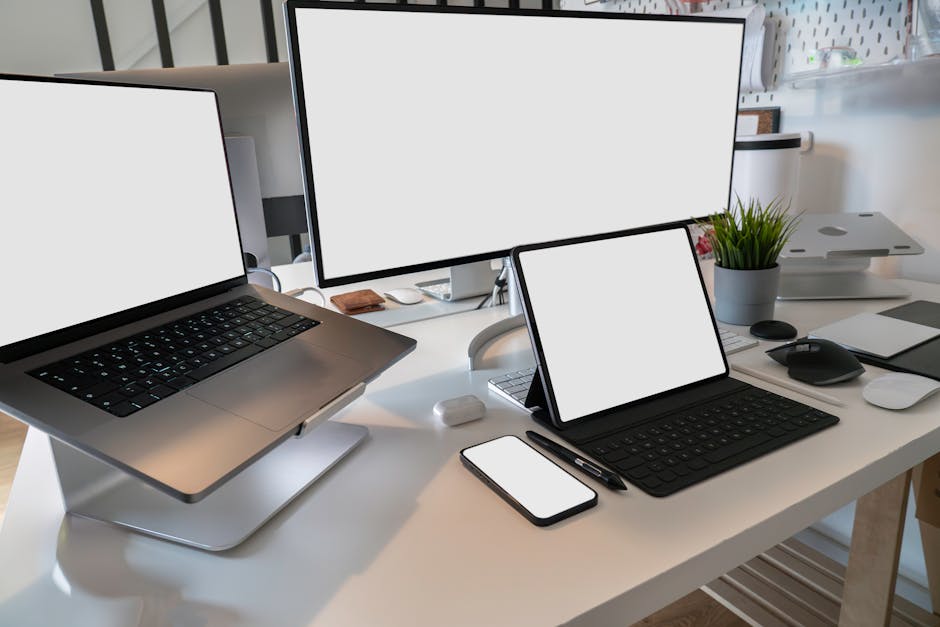 responsive web design mockup displayed on multiple devices